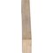 Ekena Millwork 5 1/2"W x 28"D x 34"H Westlake Smooth Knee Brace, Douglas Fir BRC06X28X34WTL00SDF - alternate 2